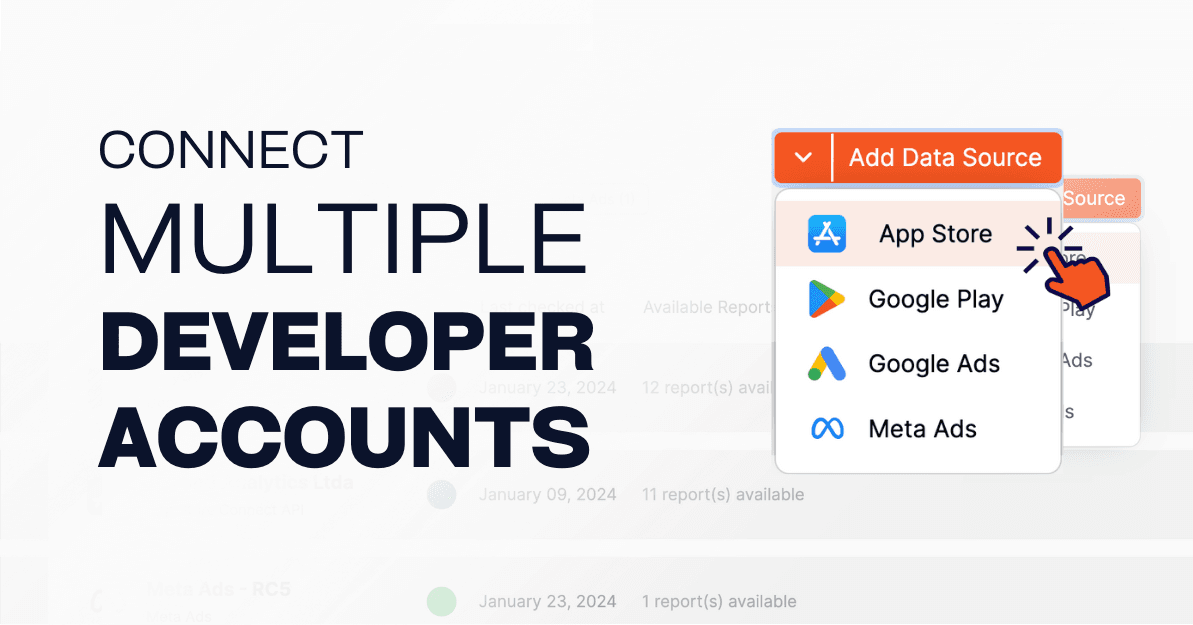 Now Available: Connect Multiple Developer Accounts 🧡